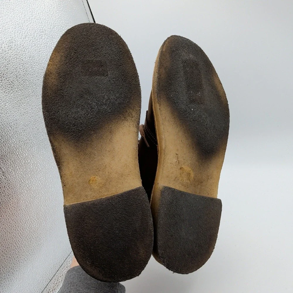 Clarks Originals Desert‎ Boot Beeswax Brown Leather Chukka Mens Size 9 26106562